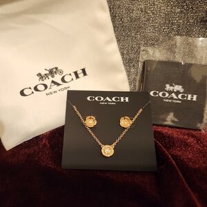 Coach jewelry set